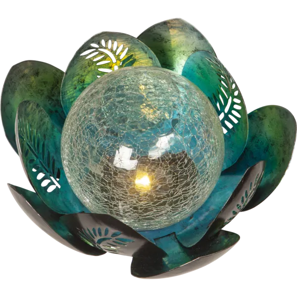 Dekoracja solarna ogrodowa LED Lilly — zdjęcie 2