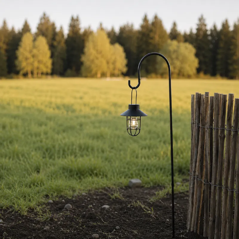 Dekoracja solarna ogrodowa LED wisząca CAGE — zdjęcie 9
