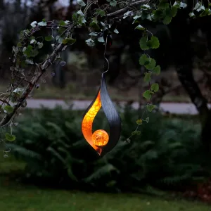 Dekoracja solarna ogrodowa LED wisząca Melilla