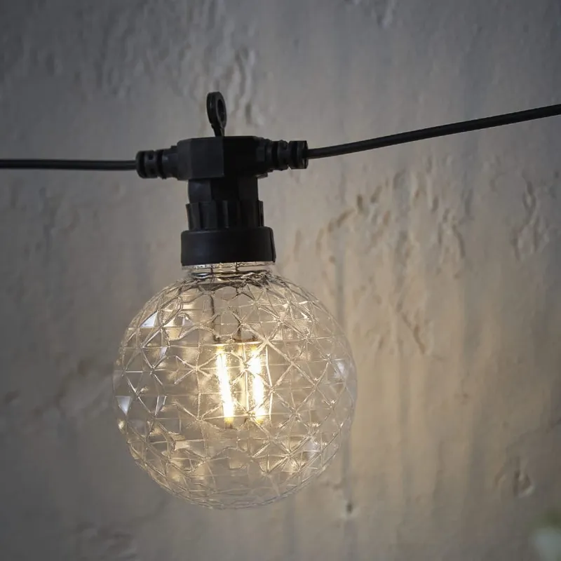 Girlanda ogrodowa 10 dużych lampek LED CIRCUS COMB — zdjęcie 3