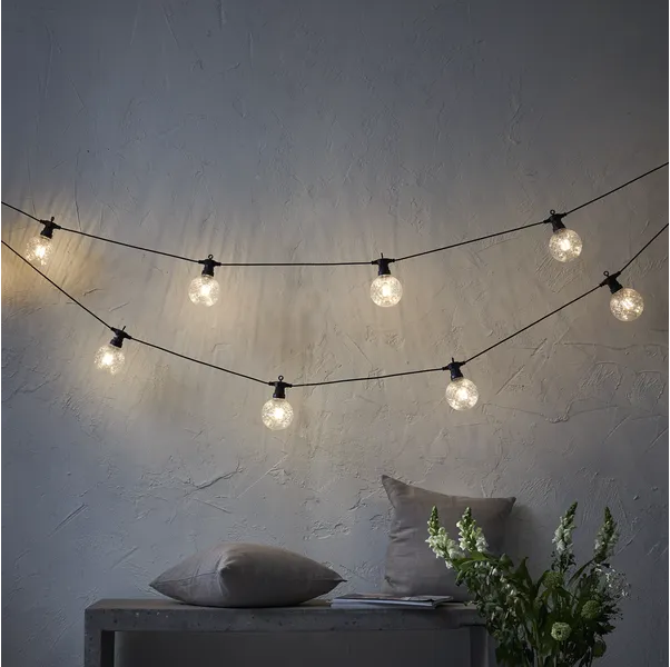 Girlanda ogrodowa 10 dużych lampek LED CIRCUS COMB — zdjęcie 4
