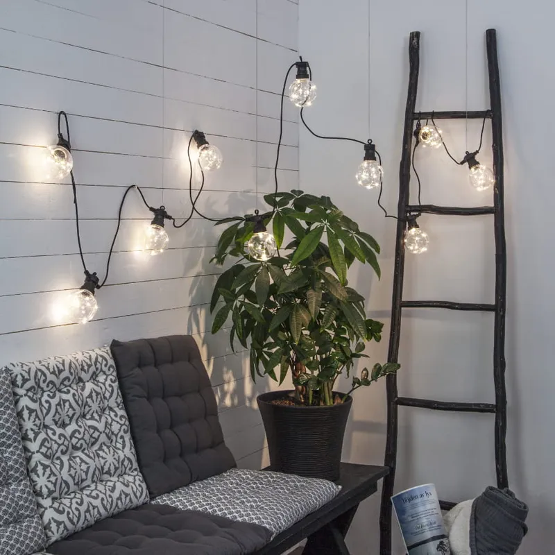 Girlanda ogrodowa 10 dużych lampek LED Dew Drop BIG CIRCUS — zdjęcie 5