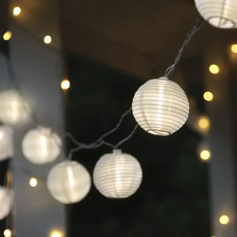 Girlanda ogrodowa 10 lampek LED FESTIVAL — zdjęcie 3