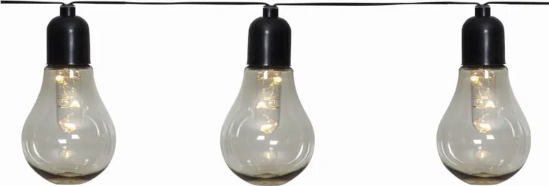 Girlanda ogrodowa 10 lampek LED GLOW na baterie IP44 — zdjęcie 2