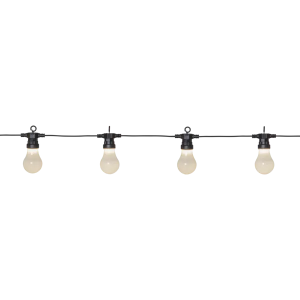 Girlanda ogrodowa 10 lampek LED mleczne CIRCUS — zdjęcie 4