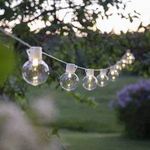 Girlanda ogrodowa 16 lampek LED PARTAJ biała