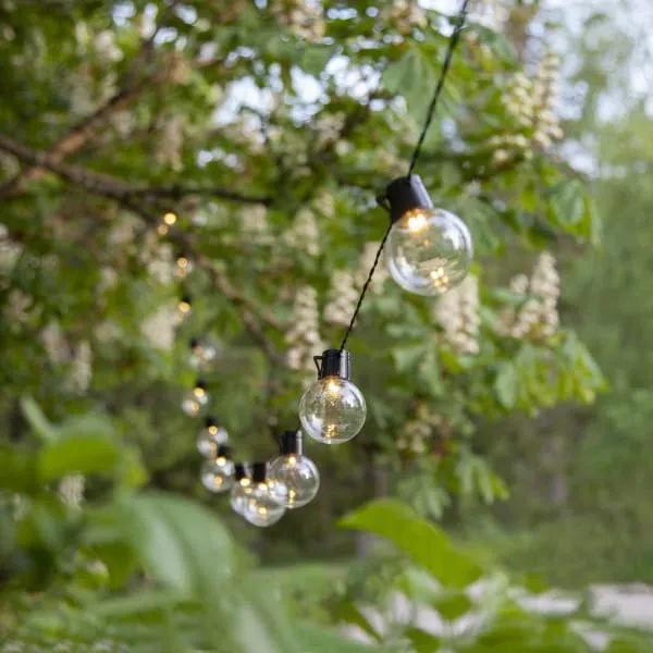 Girlanda ogrodowa 16 lampek LED PARTAJ — zdjęcie 3