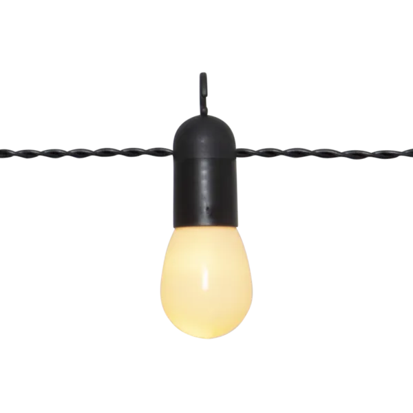 Girlanda ogrodowa 16 lampek LED mleczne SMALL HOOKY — zdjęcie 4