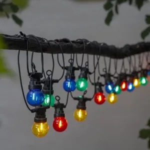 Girlanda ogrodowa 20 kolorowych lampek LED Filament CIRCUS SMALL