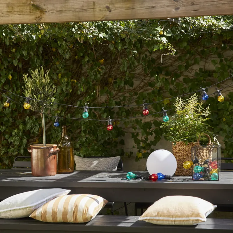 Girlanda ogrodowa 20 kolorowych lampek LED Filament CIRCUS SMALL — zdjęcie 3