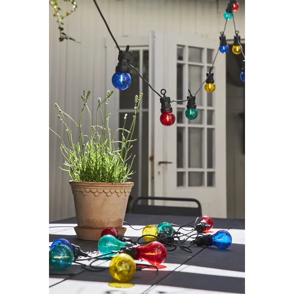Girlanda ogrodowa 20 kolorowych lampek LED Filament CIRCUS SMALL — zdjęcie 5