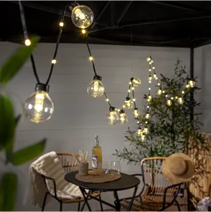 Girlanda ogrodowa 20 lampek LED BOLLA 8 trybów pracy