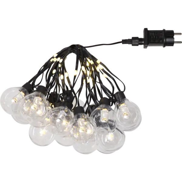 Girlanda ogrodowa 20 lampek LED BOLLA 8 trybów pracy — zdjęcie 2
