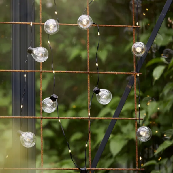 Girlanda ogrodowa 20 lampek LED BOLLA 8 trybów pracy — zdjęcie 3