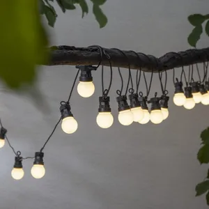 Girlanda ogrodowa 20 lampek LED mleczne CIRCUS SMALL