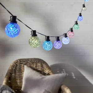 Girlanda ogrodowa 25 lampek LED RGB Smart PARTY LIGHT aplikacja + pilot
