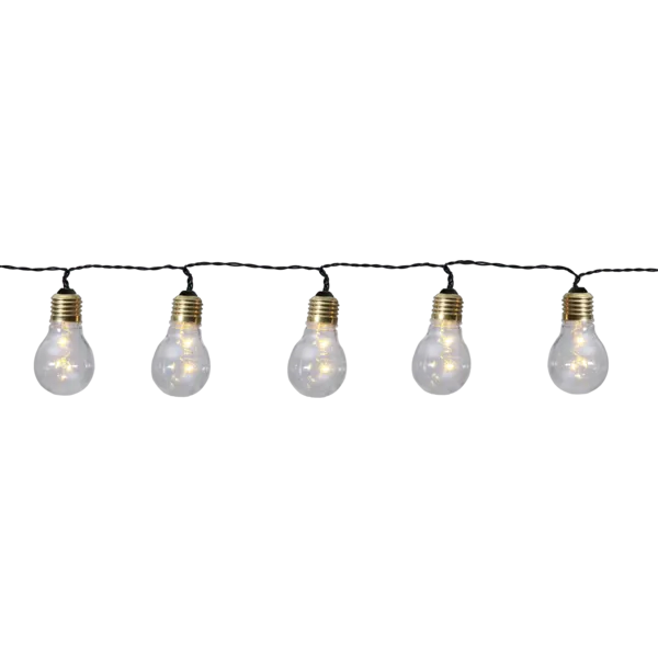 Girlanda ogrodowa 5 lampek LED GLOW na baterie — zdjęcie 4