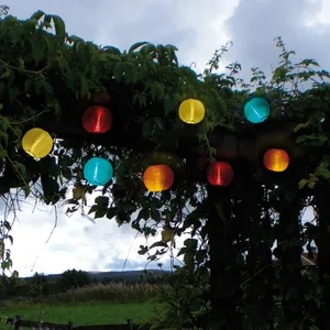 Girlanda solarna ogrodowa FESTIVAL 10 lampek LED IP44
