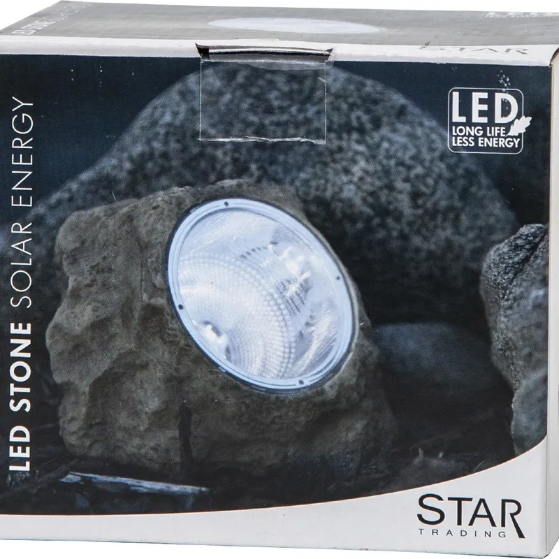 Kamień solarna dekoracja ogrodowa LED — zdjęcie 6