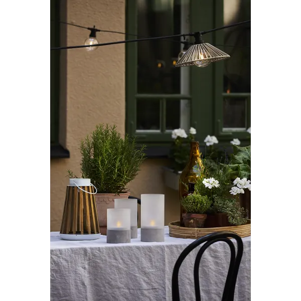 Klosz Rattanowy 25 cm do girland świetlnych i lamp VIDE IP44 — zdjęcie 7