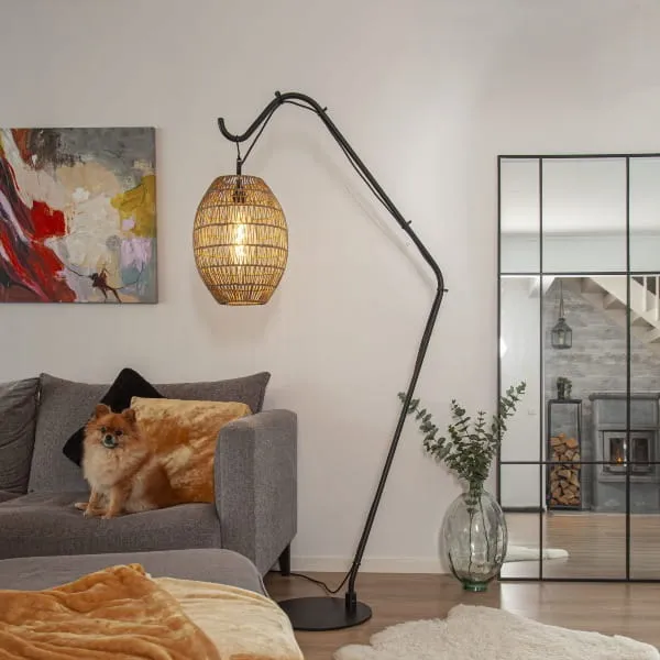 Klosz Rattanowy 30 cm do lamp i girland świetlnych LINDE IP44 — zdjęcie 6
