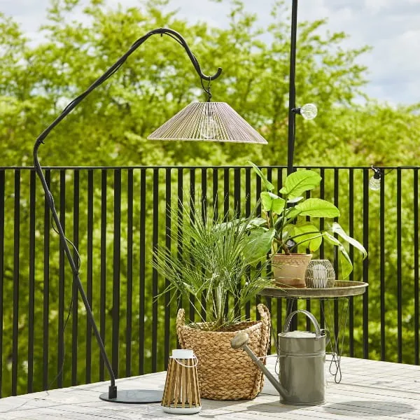 Klosz Rattanowy 58 cm do girland świetlnych i lamp VIDE IP44 — zdjęcie 4
