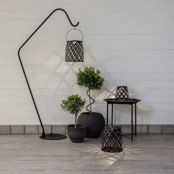 Lampion ogrodowy LED solarny Calabria — zdjęcie 4