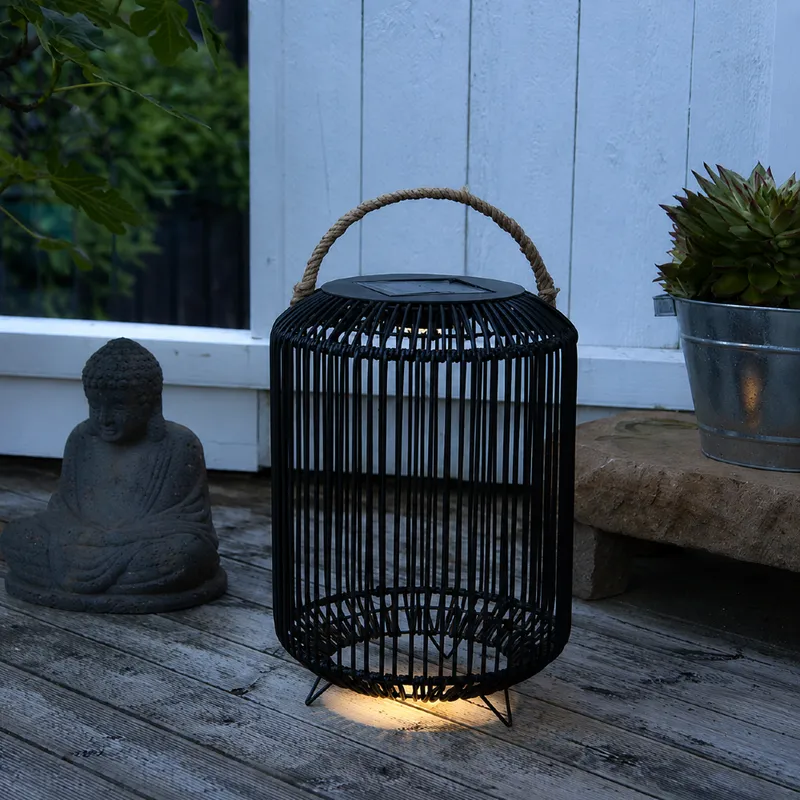 Lampion ogrodowy LED solarny SUNLIGHT — zdjęcie 5