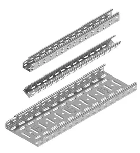 Korytko kablowe perforowane 50x42, grubość 0,5mm, KGR/KPR50H42/2, 140105, 2m, BAKS