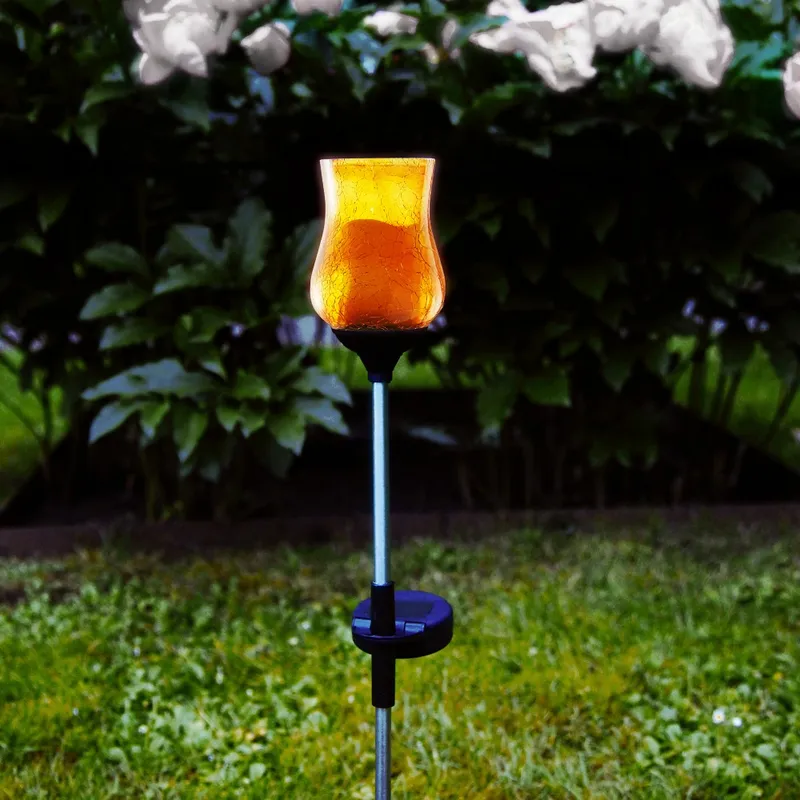 Lampion solarny ogrodowy LED wbijany LYON — zdjęcie 5