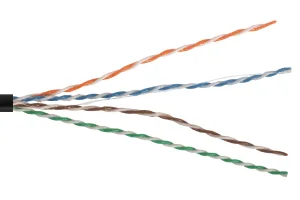 Kabel securityNET U/UTP kategoria 5e PE zewnętrzny żelowany, szpula 500m, SEC5EUTPG