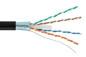 Kabel securityNET F/UTP kat.6A PE zewnętrzny żelowany, szpula 500m, SEC6AFTPG