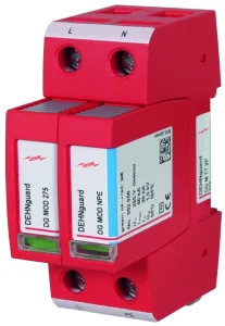 Ogranicznik przepięć T2 2P, 20kA, TT, DG M, 275V, FM, 952115, DEHN guard