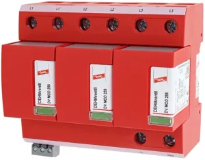 Ogranicznik przepięć T1+T2 3P 25/75kA, 1,5kV, TNC, M, 255V, FM, 951305, DEHN ventil