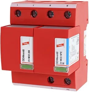 Ogranicznik przepięć T1+T2 2P 25/50kA, 1,5kV, TT, M, 255V, 951110, DEHN ventil