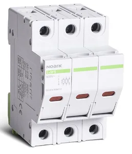 Rozłącznik bezpiecznikowy 10x38, 32A, 3P, 400/500VAC, NOARK, 109843