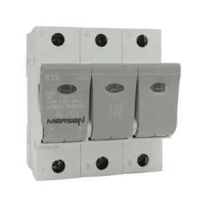 Rozłącznik bezpiecznikowy Linocur D02, 63A, 400VAC, 3P, MERSEN, B1012622