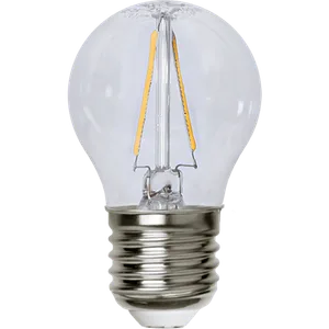 Żarówka LED 1,5W G45 Filament CLEAR 2700k