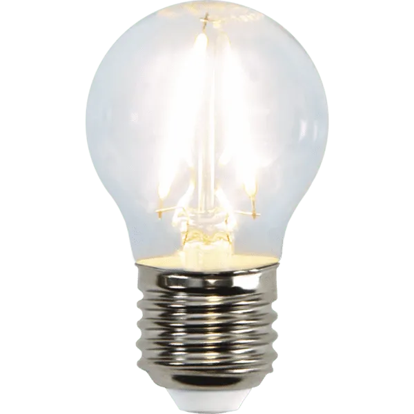 Żarówka LED 1,5W G45 Filament CLEAR 2700k — zdjęcie 3