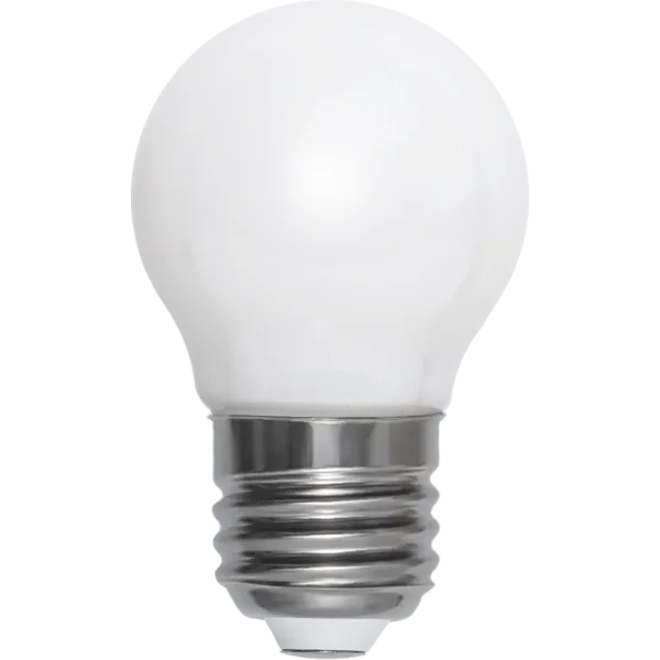 Żarówka LED 2W G45 E27 OPAQUE 2700k RA90 — zdjęcie 2