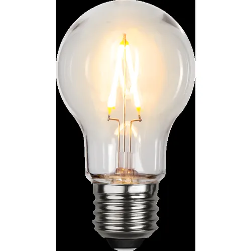 Żarówka LED A55 1W Filament Plastikowy Klosz 2200k — zdjęcie 4