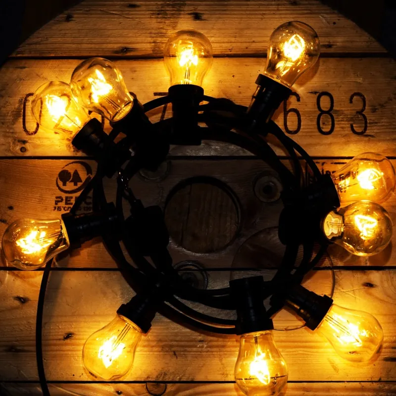 Żarówka LED A55 2,4W Filament Plastikowy Klosz 2700k — zdjęcie 2