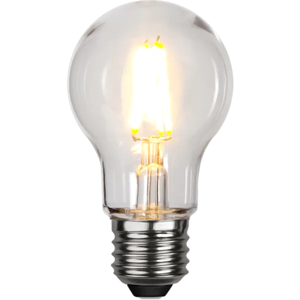 Żarówka LED A55 2,4W Filament Plastikowy Klosz 2700k — zdjęcie 4