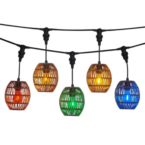 Żarówka LED A60 1W Filament PARTY Pomarańczowa — zdjęcie 2