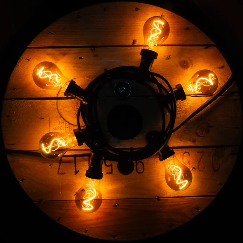 Żarówka LED A60 3W Filament GRACE SMOKE 1800k — zdjęcie 2