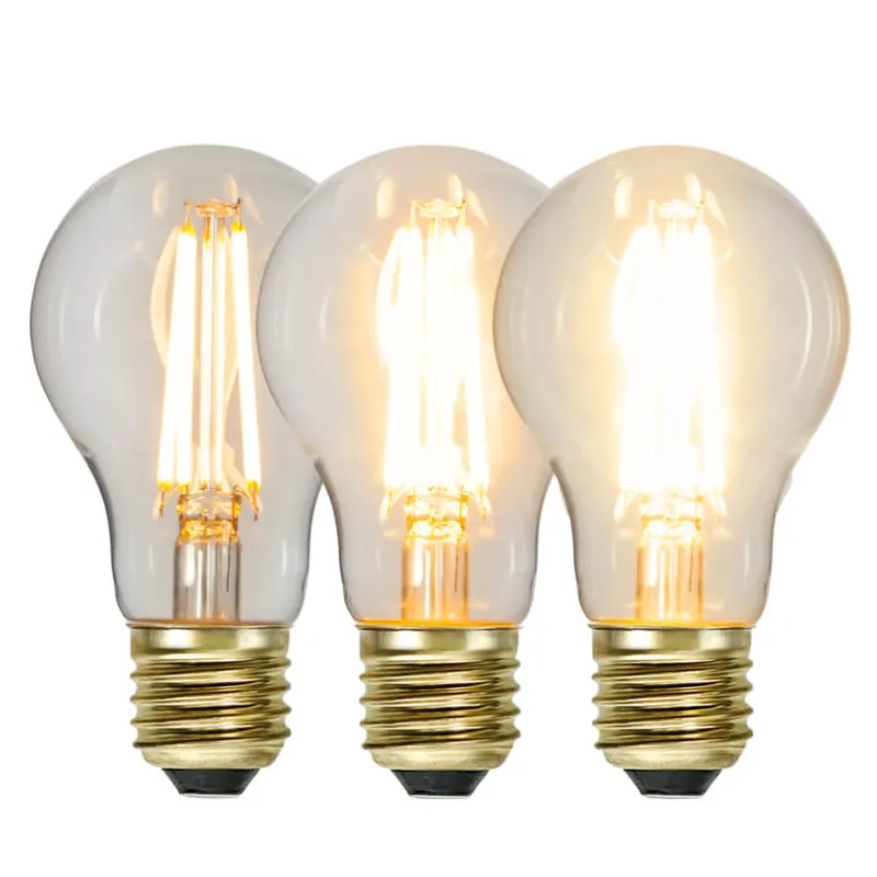 Żarówka LED A60 6,5W Filament SOFT GLOW 3-stopnie mocy — zdjęcie 4