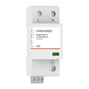 Ogranicznik przepięć T1+T2, 255V AC, 25kA, 1+1, K1H-2PG255LF-M, 44120239, brak prądu upływu, MERSEN