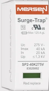Wkładka wymienna T2, 275V AC, 40kA, 1P, MERSEN, SP2-40K275V