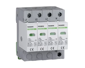 Ogranicznik przepięć T2, 275V AC, 20kA, 4P, NOARK, 103357