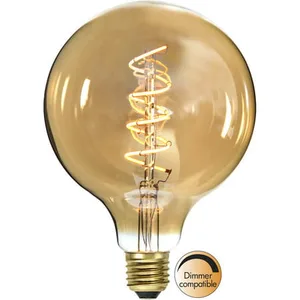 Żarówka LED G125 3,2W Filament DECOLED AMBER Ściemniana